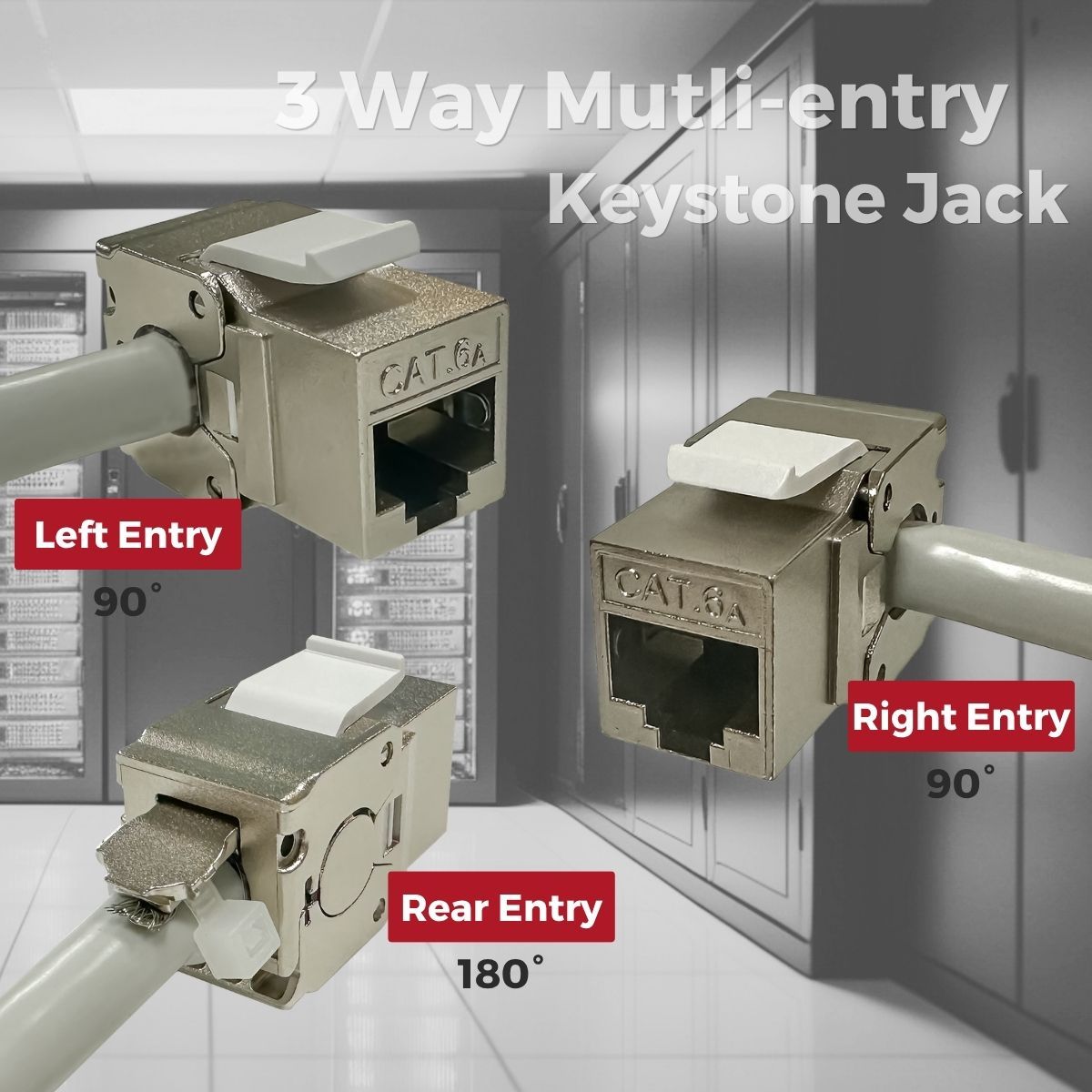 STP Multi-Entry Keystone Jack